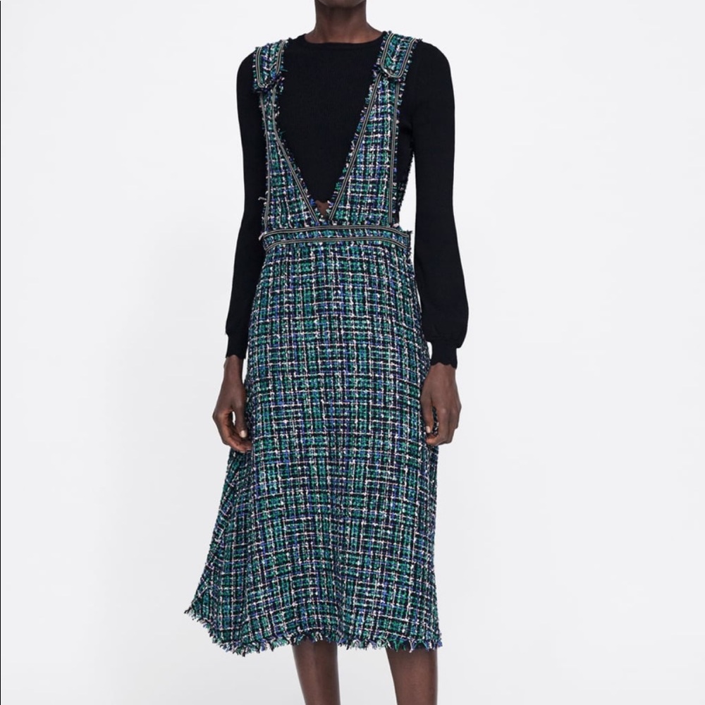 Zara tweed dress